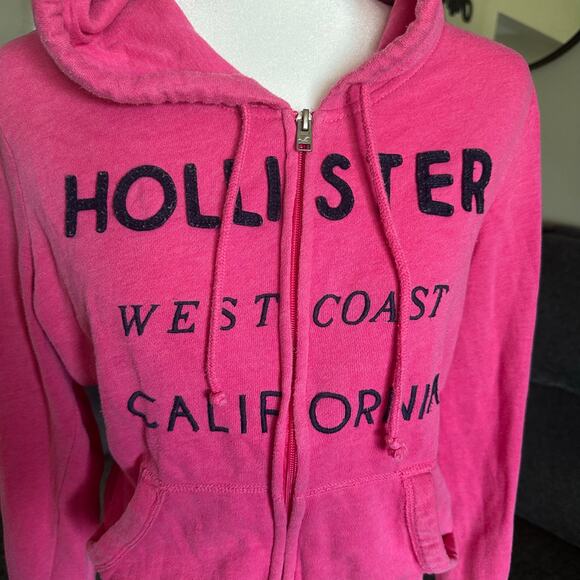 Y2k hollister zip up sz L - Picture 2 of 4